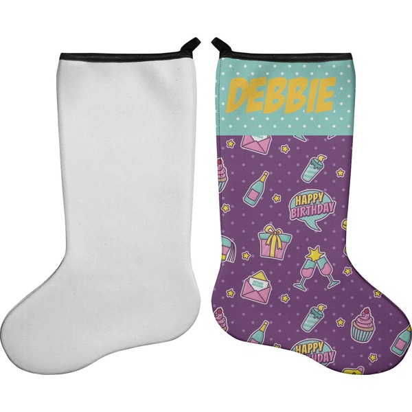 Pinata Birthday Stocking - Single-Sided - Approval