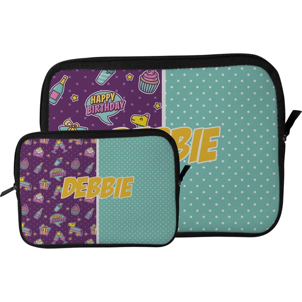 Pinata Birthday Tablet Sleeve (Size Comparison)