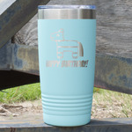 Pinata Birthday 20 oz Stainless Steel Tumbler - Teal - Single Sided (Personalized)