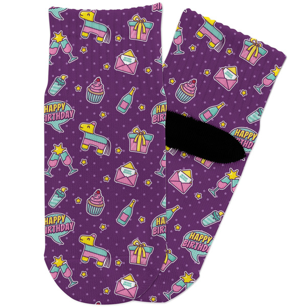 Custom Pinata Birthday Toddler Ankle Socks