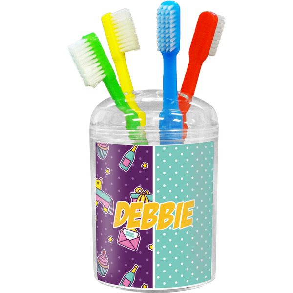 Pinata Birthday Toothbrush Holder (Personalized)