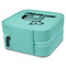 Pinata Birthday Travel Jewelry Boxes - Leather - Teal - View from Rear