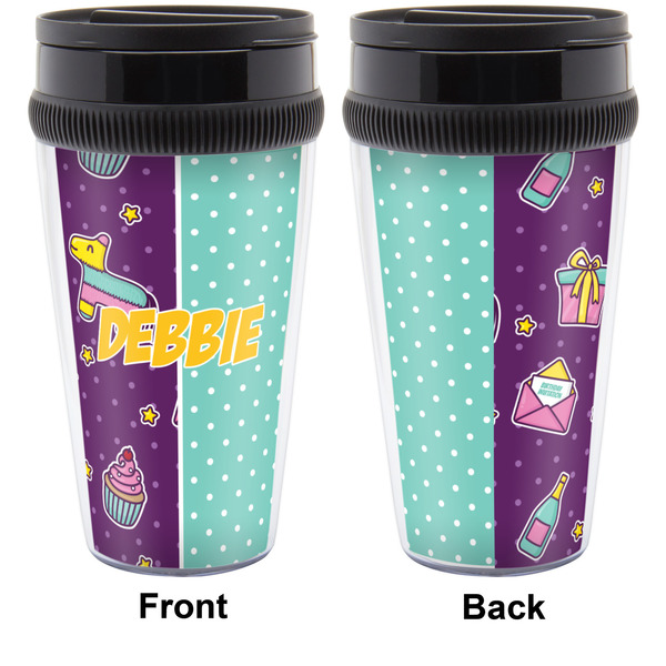 Pinata Birthday Travel Mug Approval (Personalized)
