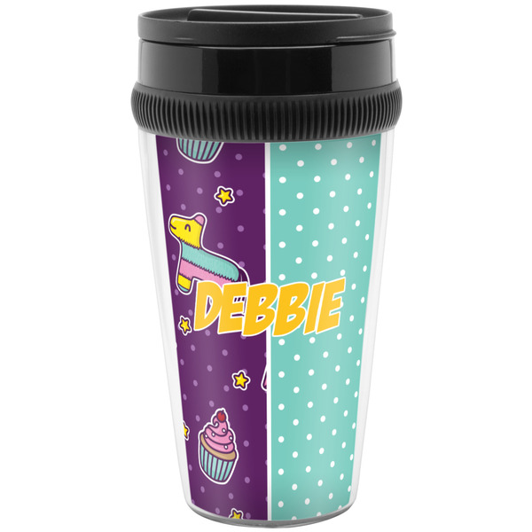 Custom Pinata Birthday Acrylic Travel Mug without Handle (Personalized)