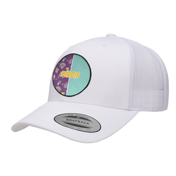 Custom Pinata Birthday Trucker Hat - White (Personalized)