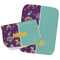 Pinata Birthday Two Rectangle Burp Cloths - Open & Folded