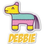 Pinata Birthday Graphic Decal - Medium (Personalized)