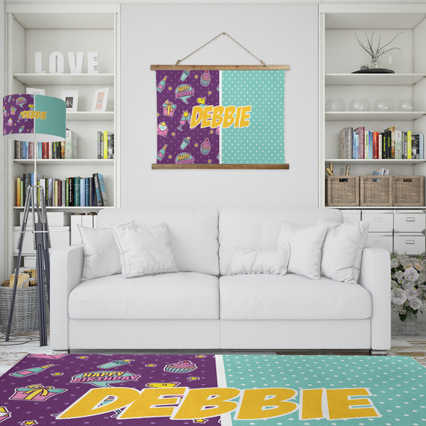 Pinata Birthday Wall Hanging Tapestry - IN CONTEXT