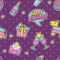 Pinata Birthday Wallpaper & Surface Covering