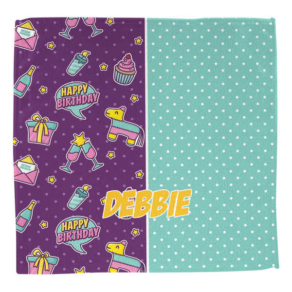 Pinata Birthday Washcloth - Front - No Soap