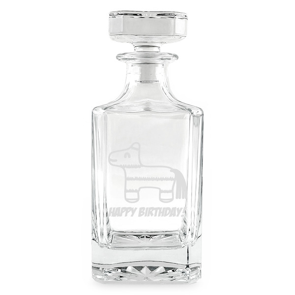 Pinata Birthday Whiskey Decanter - 26oz Square - APPROVAL