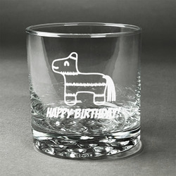 Pinata Birthday Whiskey Glass - Engraved (Personalized)