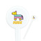 Pinata Birthday Round Plastic Stir Sticks (Personalized)