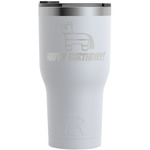 Pinata Birthday RTIC Tumbler - White - Engraved Front (Personalized)