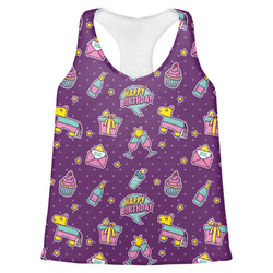 Pinata Birthday Womens Racerback Tank Top - Small