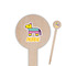Pinata Birthday Round Wooden Food Picks (Personalized)