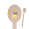 Pinata Birthday Wooden Food Pick - Oval - Closeup