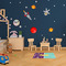 Pinata Birthday Woven Floor Mat - LIFESTYLE (child's bedroom)