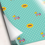 Pinata Birthday Wrapping Paper Sheets - Single-Sided - 20" x 28" (Personalized)