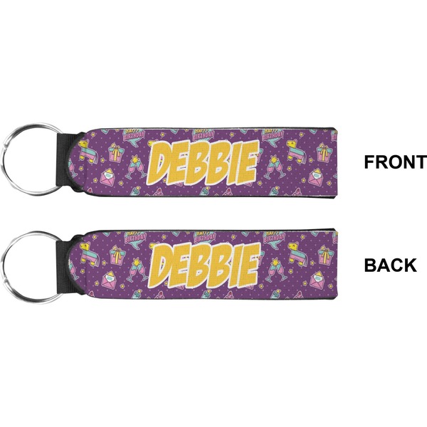 Pinata Birthday Wristlet (Front + Back)