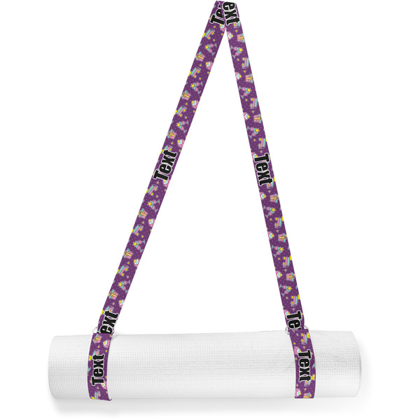 Custom Pinata Birthday Yoga Mat Strap (Personalized)