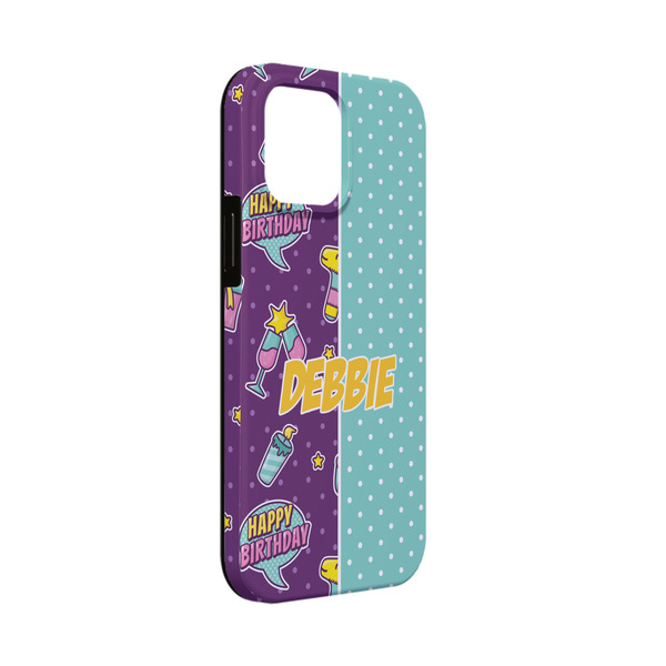 Custom Pinata Birthday iPhone Case - Rubber Lined - iPhone 13 Mini (Personalized)