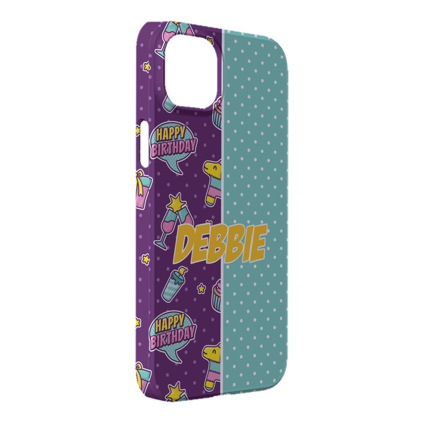 Custom Pinata Birthday iPhone Case - Plastic - iPhone 14 Plus (Personalized)