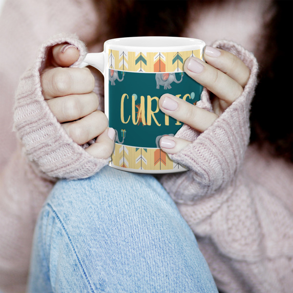 Animal Friend Birthday 11oz Coffee Mug - LIFESTYLE