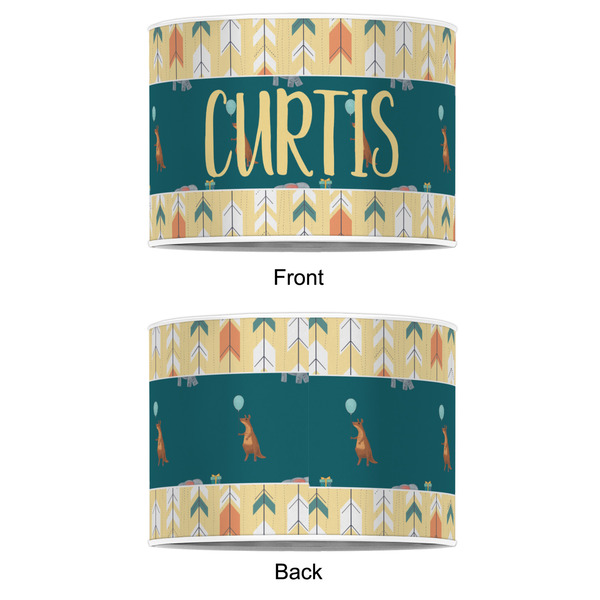 Animal Friend Birthday 12" Drum Lampshade - APPROVAL (Poly Film)