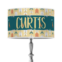 Animal Friend Birthday 12" Drum Lamp Shade - Poly-film (Personalized)