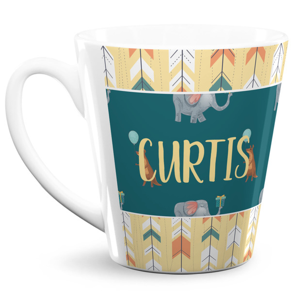 Custom Animal Friend Birthday 12 Oz Latte Mug (Personalized)