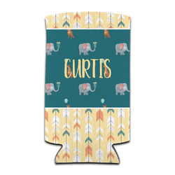 Animal Friend Birthday Can Cooler (tall 12 oz) (Personalized)