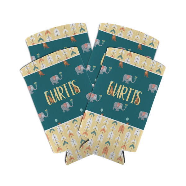 Animal Friend Birthday 12oz Tall Can Sleeve - Set of 4 - MAIN