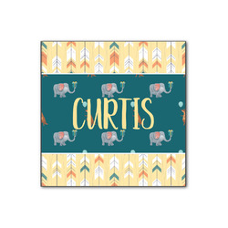 Animal Friend Birthday Wood Print - 12x12 (Personalized)