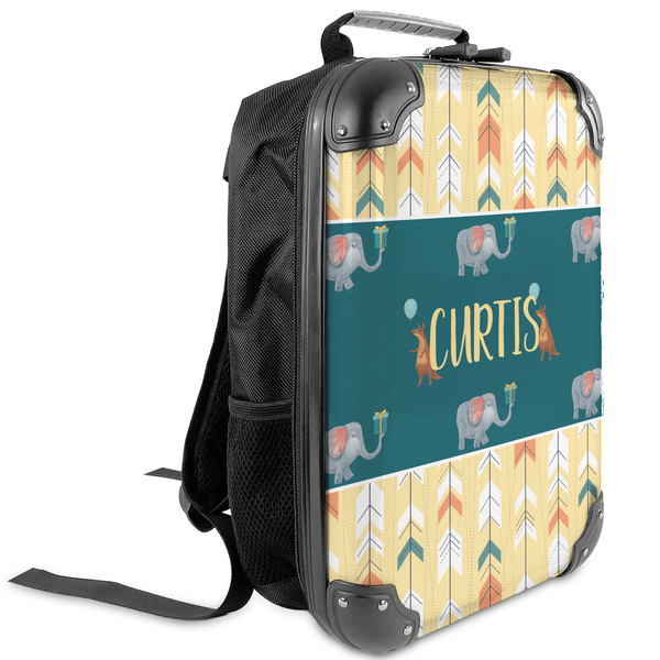 Custom Animal Friend Birthday Kids Hard Shell Backpack (Personalized)