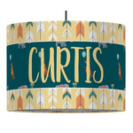 Animal Friend Birthday 16" Drum Pendant Lamp - Fabric (Personalized)