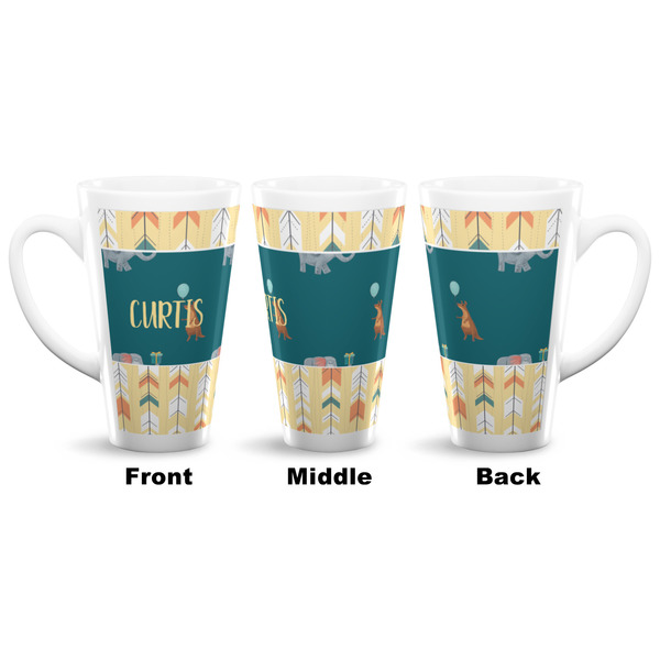 Animal Friend Birthday 16 Oz Latte Mug - Approval