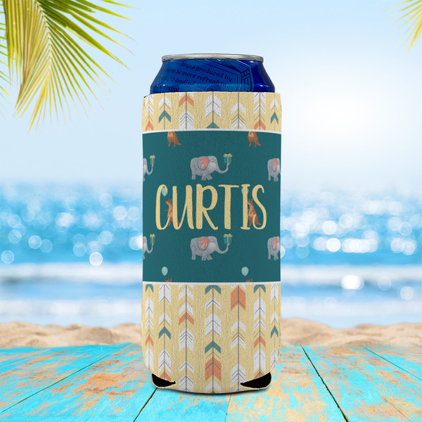 Animal Friend Birthday 16oz Can Sleeve - LIFESTYLE