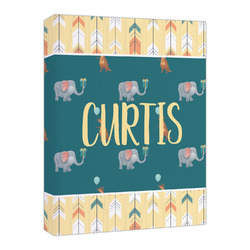 Animal Friend Birthday Canvas Print - 16x20 (Personalized)