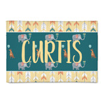 Animal Friend Birthday 2' x 3' Indoor Area Rug (Personalized)