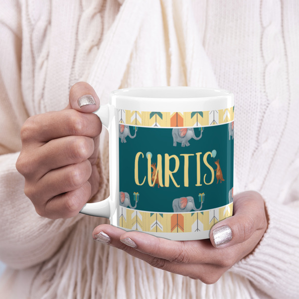 Animal Friend Birthday 20oz Coffee Mug - LIFESTYLE