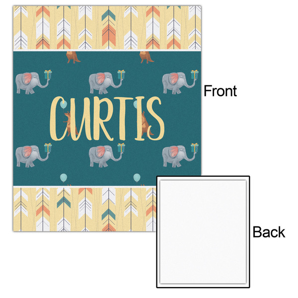 Animal Friend Birthday 20x24 - Matte Poster - Front & Back