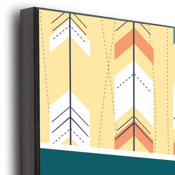 Animal Friend Birthday 20x24 Wood Print - Closeup