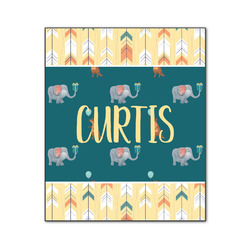 Animal Friend Birthday Wood Print - 20x24 (Personalized)