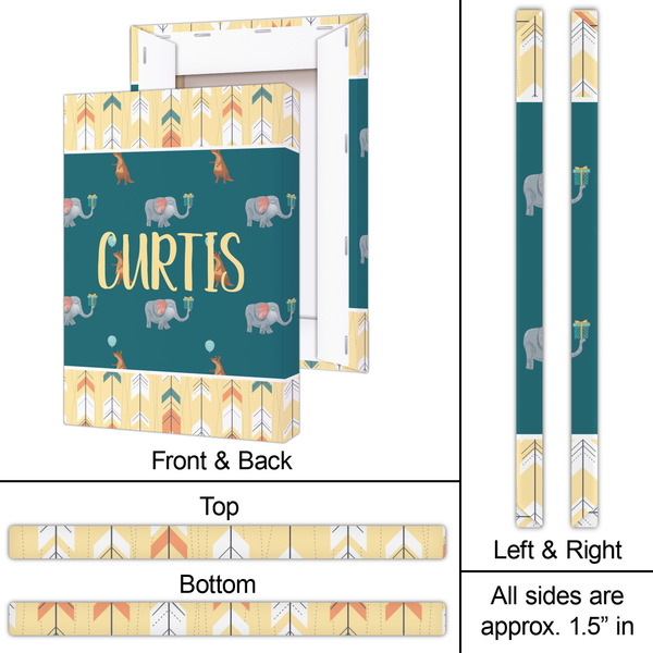 Animal Friend Birthday 20x30 - Canvas Print - Approval