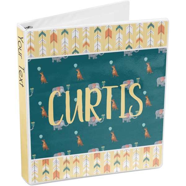 Animal Friend Birthday 3-Ring Binder 3/4 - Main