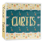 Animal Friend Birthday 3-Ring Binder - 2 inch (Personalized)