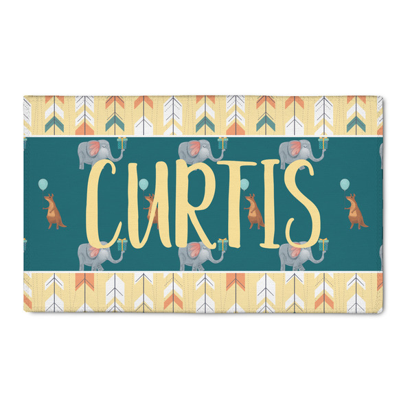 Custom Animal Friend Birthday 3' x 5' Indoor Area Rug (Personalized)