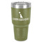 Animal Friend Birthday 30 oz Stainless Steel Tumbler - Olive - Single-Sided (Personalized)
