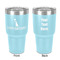 Animal Friend Birthday 30 oz Stainless Steel Tumbler - Teal - Double-Sided (Personalized)